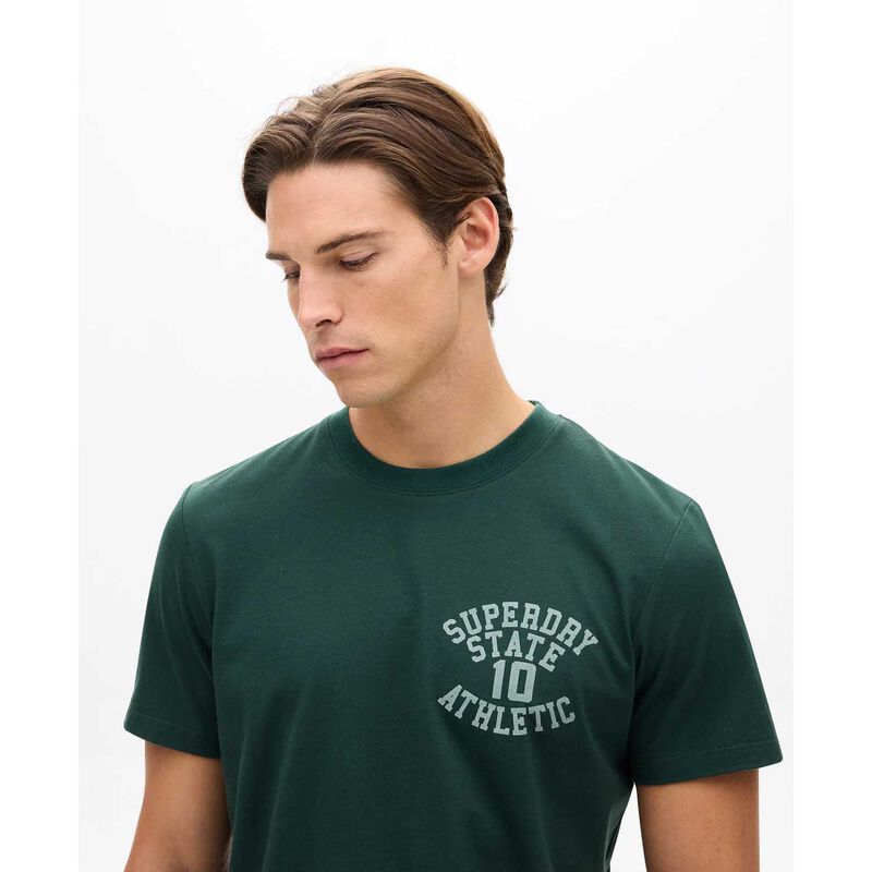 Superdry Athletic Essential Chest Tee image number 2